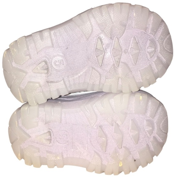 Disney Frozen Snow Boots Toddler Light Up Fur Lined Character Size 5 - Picture 7 of 9